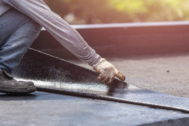 Professional Waterproofing technician working in Edison, OH